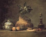 Jean Baptiste Simeon Chardin There is the still-life pastry cream Germany oil painting artist